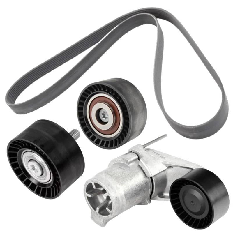 Riemenscheibe Spanner Motor Riemenspanner Umlenkrolle Kit Passend für BMW F07 F10 F06 F12 F13 F02 X5E 70 F15 X6 E71 F16 N55 11287628659 Spannrolle von RLVYTA