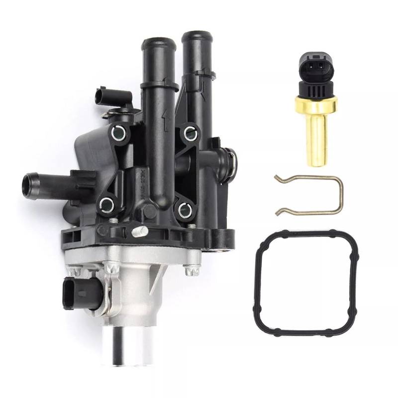 Sensor Thermostat Auto Motor Kühlmittel Thermostat Gehäuse Fit Für Vauxhall Fit Für Opel Fit Für Astra Fit Für J Insignia Fit Für Zafira Motor Thermostat von RLVYTA