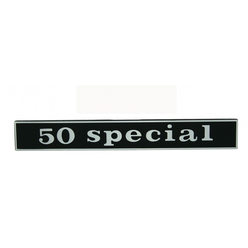 Emblem/Schriftzug ' 50 Special ' hinten für Vespa V50 Special - 2 Pins 132x17mm Emblem/Schriftzug ' 50 Special ' hinten für Vespa V50 Special - 2 Pins 132x17mm von RMS