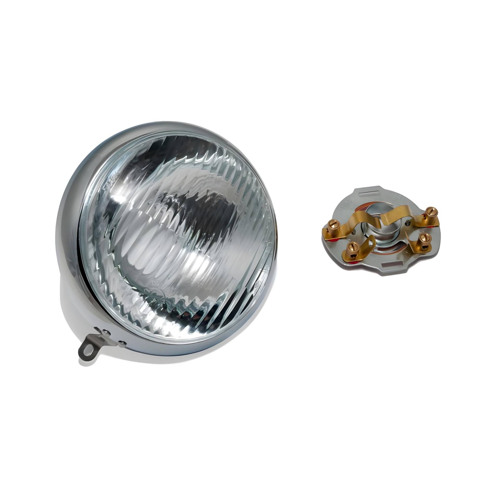 Scheinwerfer + Lampenring RMS für Vespa 150 Struzzo - OEM Ref. 23447 Scheinwerfer + Lampenring RMS für Vespa 150 Struzzo - OEM Ref. 23447 von RMS