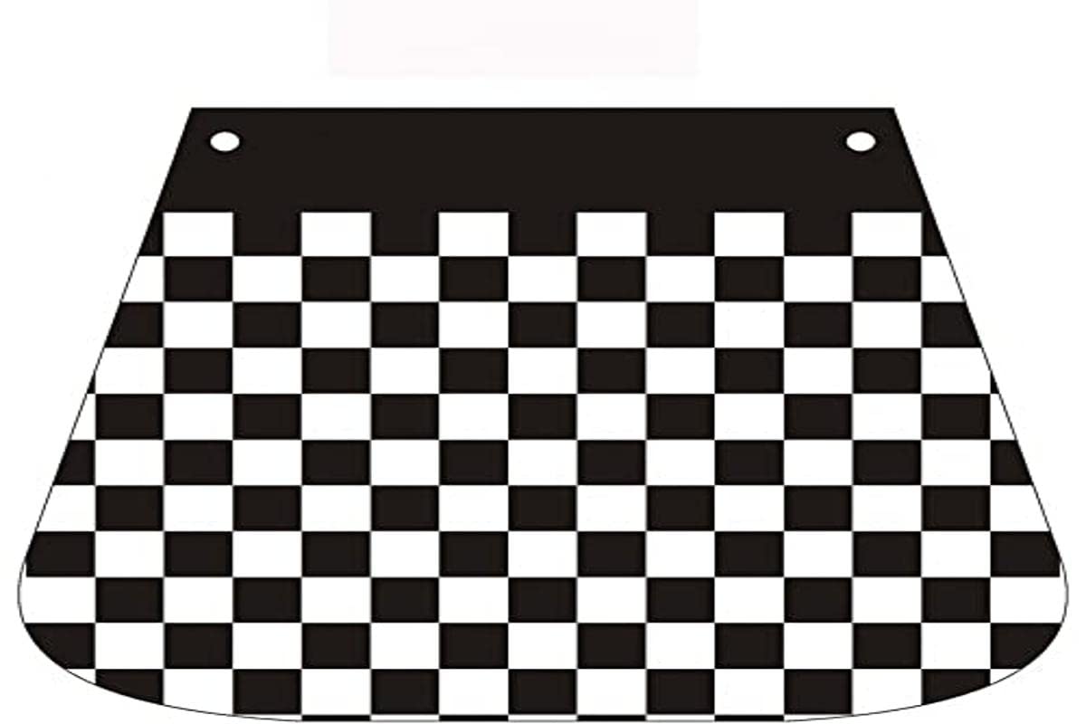 Spritzschutz/Spritzlappen R142680170 schwarz/weiß viele für viele Vespa Modelle Spritzschutz/Spritzlappen R142680170 schwarz/weiß viele für viele Vespa Modelle von RMS