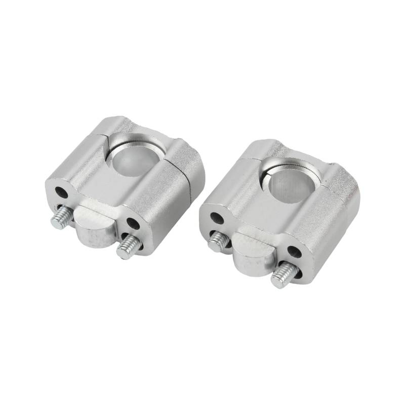 Motorrad Riser 22MM 28MM Universal Motorrad Lenker Bar Steigleitungen Clamp Adapter Universal Solide Halterungen Für Motorrad Enduro von RNKJFJGW