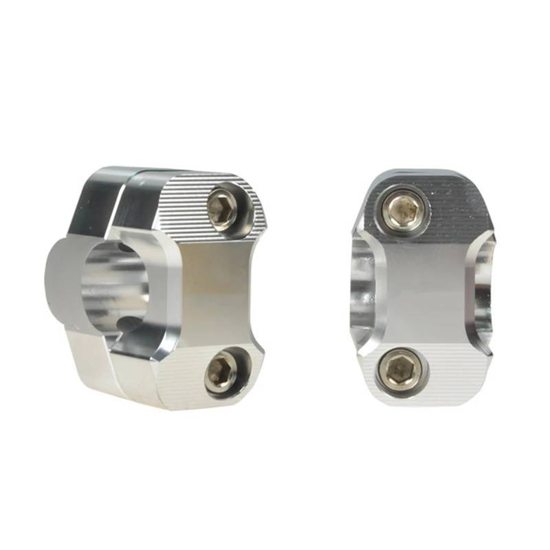 Motorrad Riser 22mm 28mm Motorrad Lenker Fat Bar Riser Montieren Schellen Adapter Universal Aluminium Motorrad Off Road CNC Schellen Adapter von RNKJFJGW