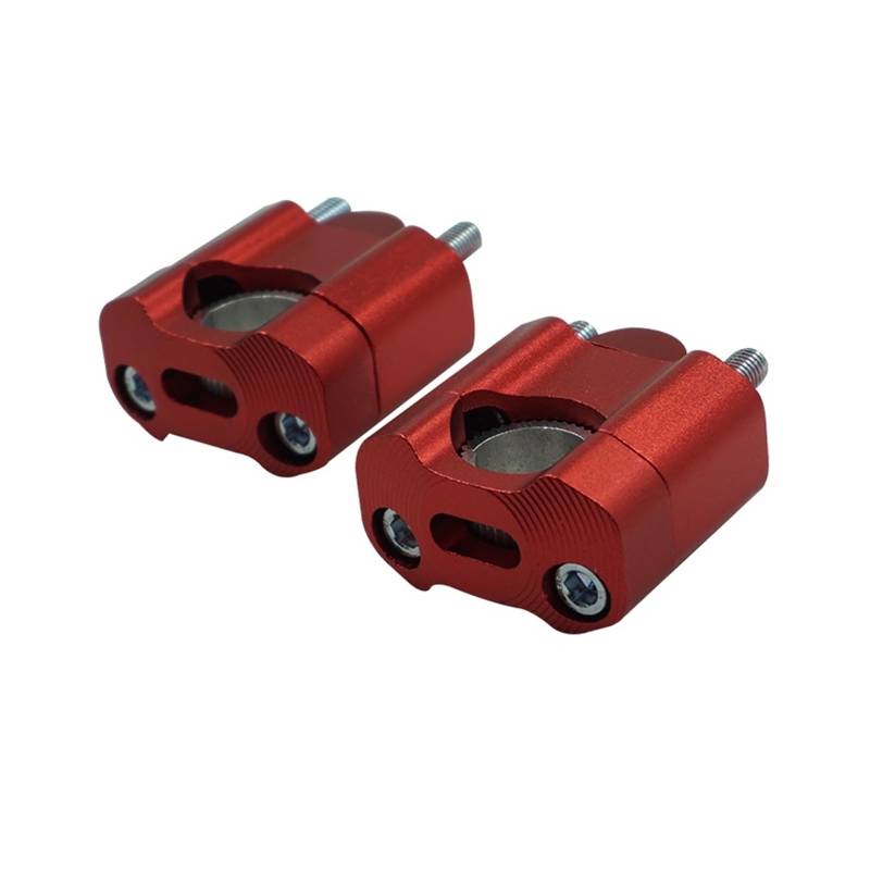 Motorrad Riser EIN Paar CNC 22 Mm 28 Mm Offroad-Motorrad-Lenkerklemmen Lenkererhöhungsadapter Für 7/8 Zoll 1-1/8 Pit Dirt-Motorräder von RNKJFJGW