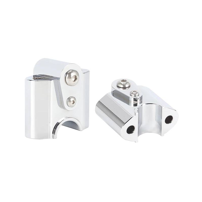 Motorrad Riser Für B&M&W R18 Klassische 2020-2021 Motorrad Lenker Riser Erhöhung Adapter CNC Aluminium Griff Bar Halterung Kit Chrom/Schwarz von RNKJFJGW