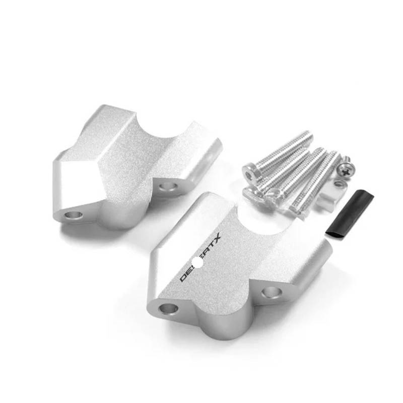Motorrad Riser Für Ducati Desert X Motorrad DesertX DESERTX 2022 2023 Lenker Riser Drag Griff Bar Clamp Verlängern Adapter Zubehör von RNKJFJGW