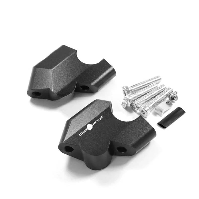 Motorrad Riser Für Ducati Desert X Motorrad DesertX DESERTX 2022 2023 Lenker Riser Drag Griff Bar Clamp Verlängern Adapter Zubehör von RNKJFJGW