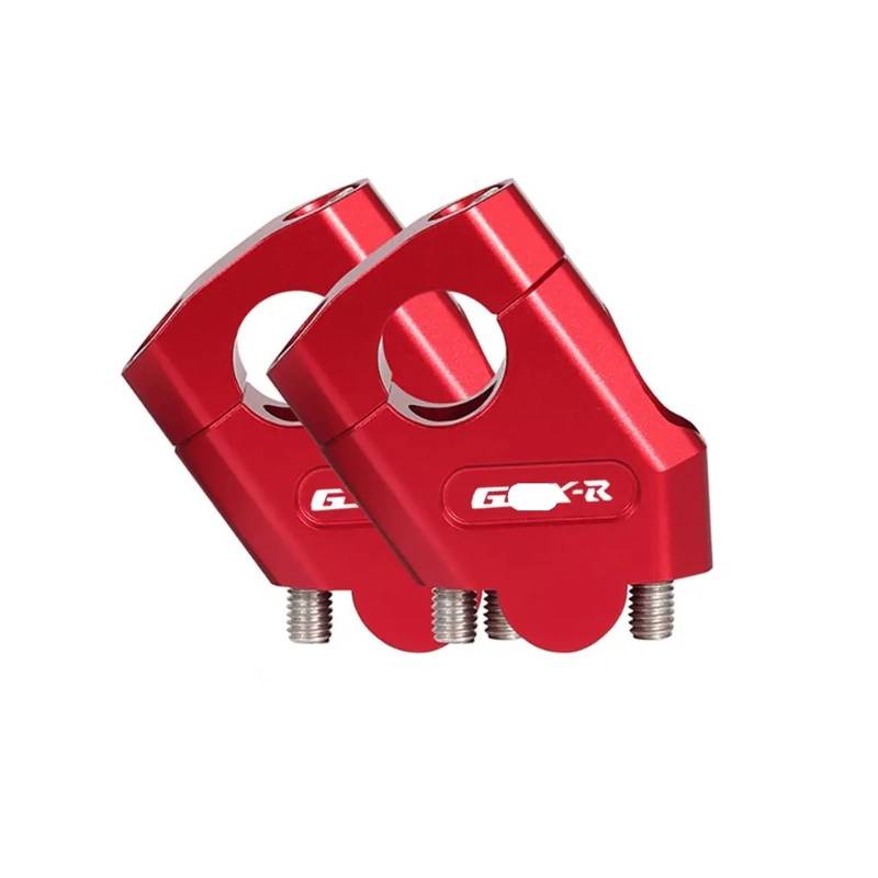 Motorrad Riser Für Gsxr 750 600 GSX-R 750 600 GSXR600 750 Motorrad Lenker Riser Motocross Erhöhung Clamp Mount Zubehör von RNKJFJGW