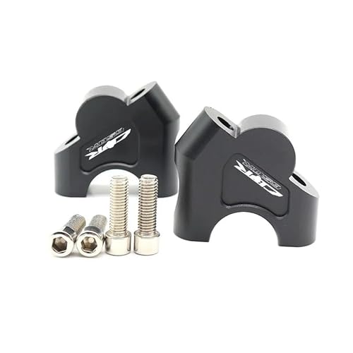 Motorrad Riser Für Ho&nd&a CB650R CBR650R CB650F 2019 2020 Motorrad-Lenker-Riser Up Backs Bewegt Sich Halterung Kit Griff Bar Riser Halterung Clamp von RNKJFJGW