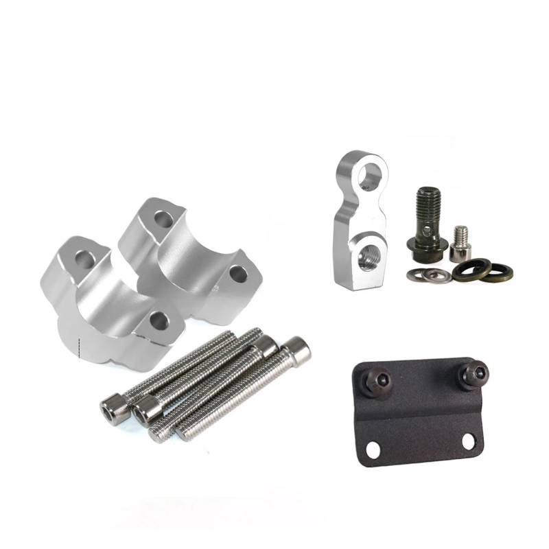 Motorrad Riser Für Yamaha MT-07 MT 07 MT07 2021 2022 2023 Motorrad Zubehör 28mm Lenker Riser Erhöhung Klemmhalterung CNC Aluminium von RNKJFJGW