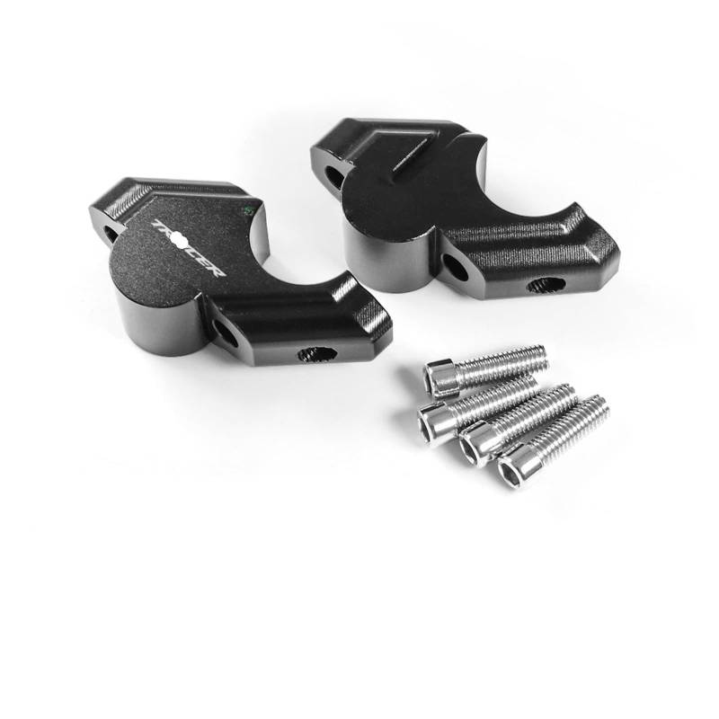 Motorrad Riser Für Yamaha Tracer 9 / GT 2021 2022 2023 2024 Zubehör Motorrad CNC Aluminium Lenker Riser Erhöhung Clamp Montieren von RNKJFJGW