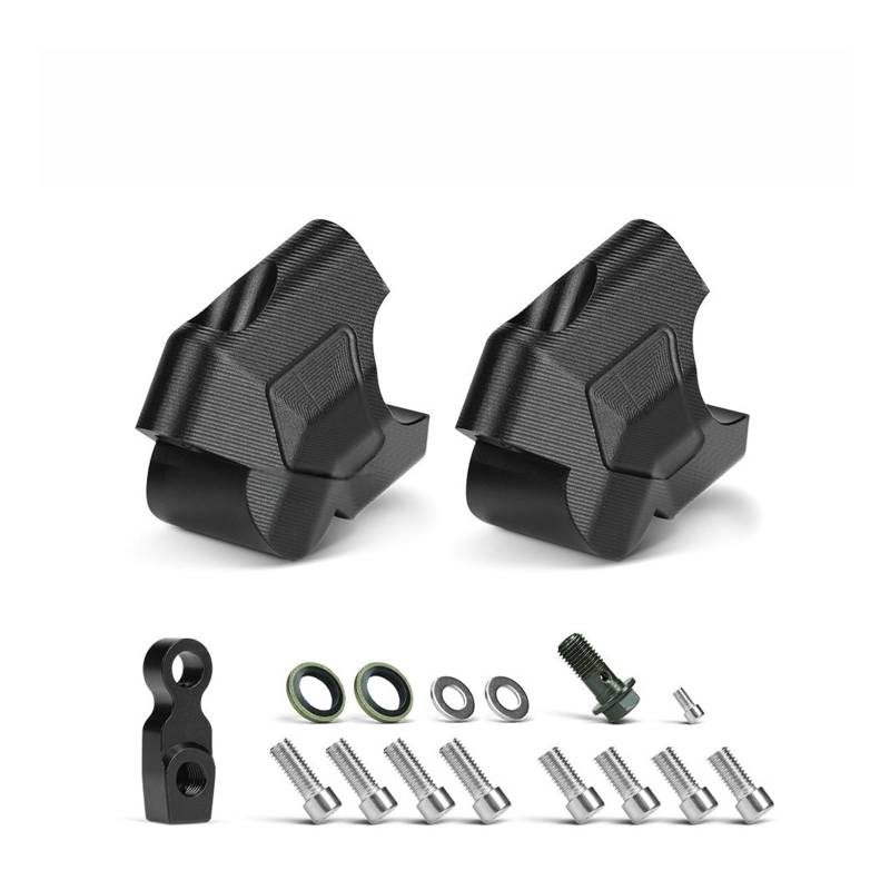 Motorrad Riser Lenker Riser Für C&F Moto 800MT 800 MT 2022- Motorrad Höhe Teller Montieren Griff Bar Clamp Adapter Aufzüge Clip Einstellung von RNKJFJGW