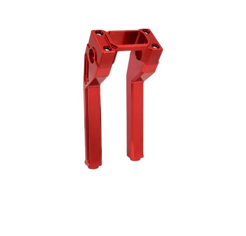 Motorrad Riser Motorrad 10'' Lenker Clamp Steigleitungen Digitale Dispaly Griff Bar Riser Für Ha&rley Softail Street Bob FLSB FXLRST FXST 18-Später von RNKJFJGW
