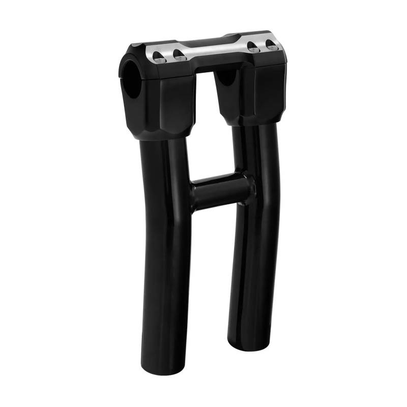 Motorrad Riser Motorrad Schwarz/Chrom 9.84 "Lenker Riser Clamp Für Ha&rley Touring Road Glide 2014-2023 Softail 1999-2022 Dyna 1999-2017 16 von RNKJFJGW