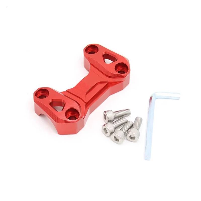 Motorrad Riser Motorrad Zubehör Lenker Aufzüge Griff Bar Riser Clamp Verlängern Lenker Adapter Halterung Fit Für Benelli TRK502/502X TRK251 von RNKJFJGW