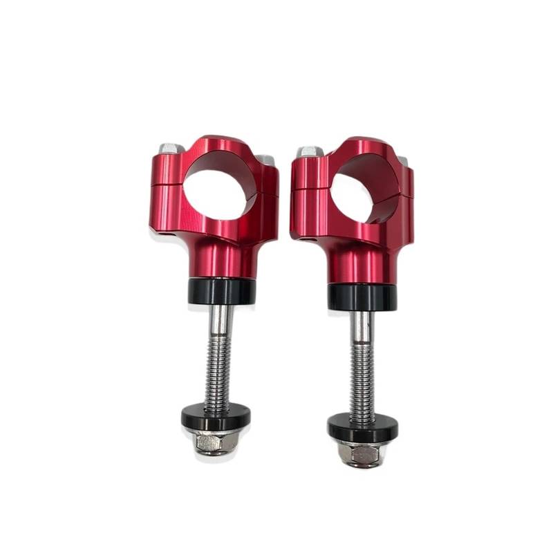 Motorrad Riser Motorrad Zubehör M12 Lenkerklemme CNC Aluminiumlegierung Einstellbar 1 1/8 "Riser Für AVANTIS MOTOLAND BRZ ZONGSHEN KAYO GR von RNKJFJGW