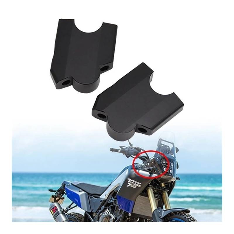Motorrad Riser Passend Für Yamaha XT1200Z Tenere 2010-2020 2019 Tenere700 2019 2020 Zubehör Motorrad-Lenker-Riser-Bar-Hebeklemme von RNKJFJGW