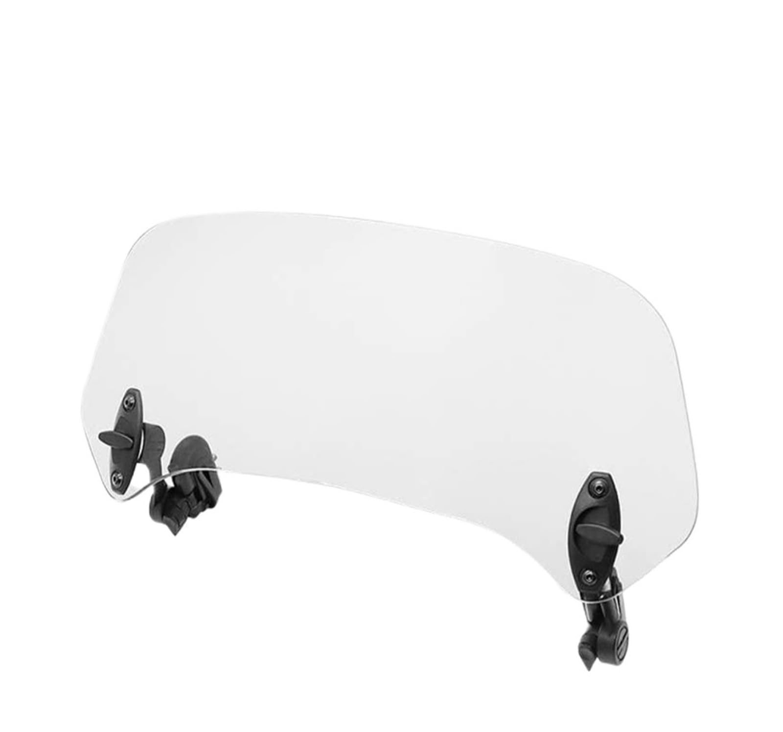 Windschutzscheibe Motorräder 1 Set Motorrad Windschutzscheibenverlängerung Verstellbarer Spoiler Universal Clamp-on Windschutzscheibenabweiserteile Windschutzscheibe Motorräder 1 Set Motorrad Windschutzscheibenverlängerung Verstellbarer Spoiler Universal Clamp-on Windschutzscheibenabweiserteile von RNKJFJGW
