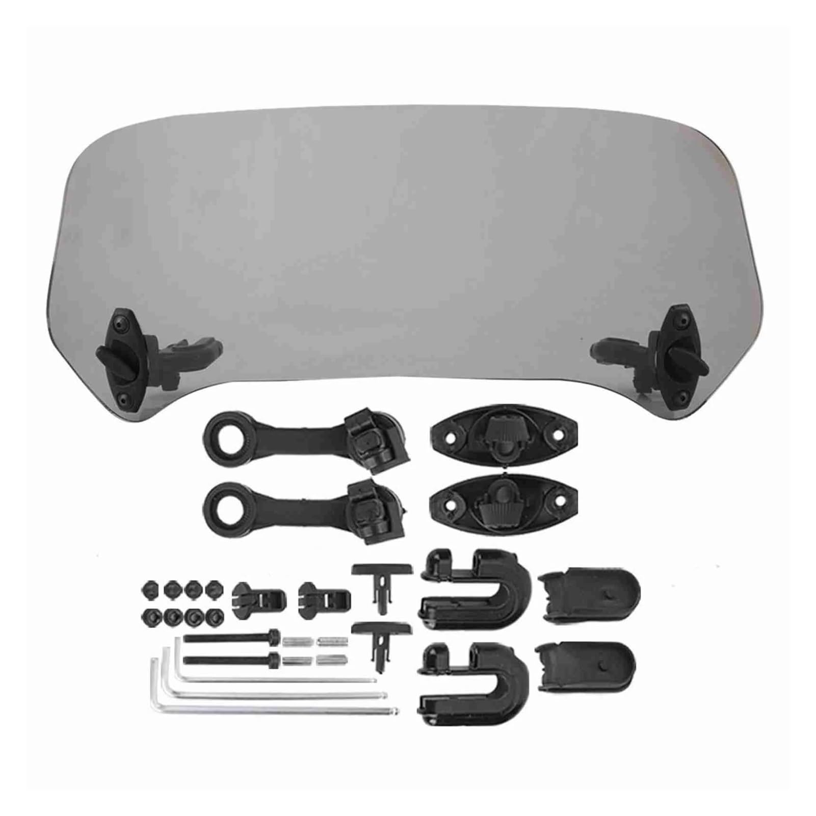 Windschutzscheibe Motorräder 1Pcs Universal Motorrad Windschutz Windschutz Installiert Spoiler Front Wind Air Deflektor Motorrad Zubehör Windschutzscheibe Motorräder 1Pcs Universal Motorrad Windschutz Windschutz Installiert Spoiler Front Wind Air Deflektor Motorrad Zubehör von RNKJFJGW