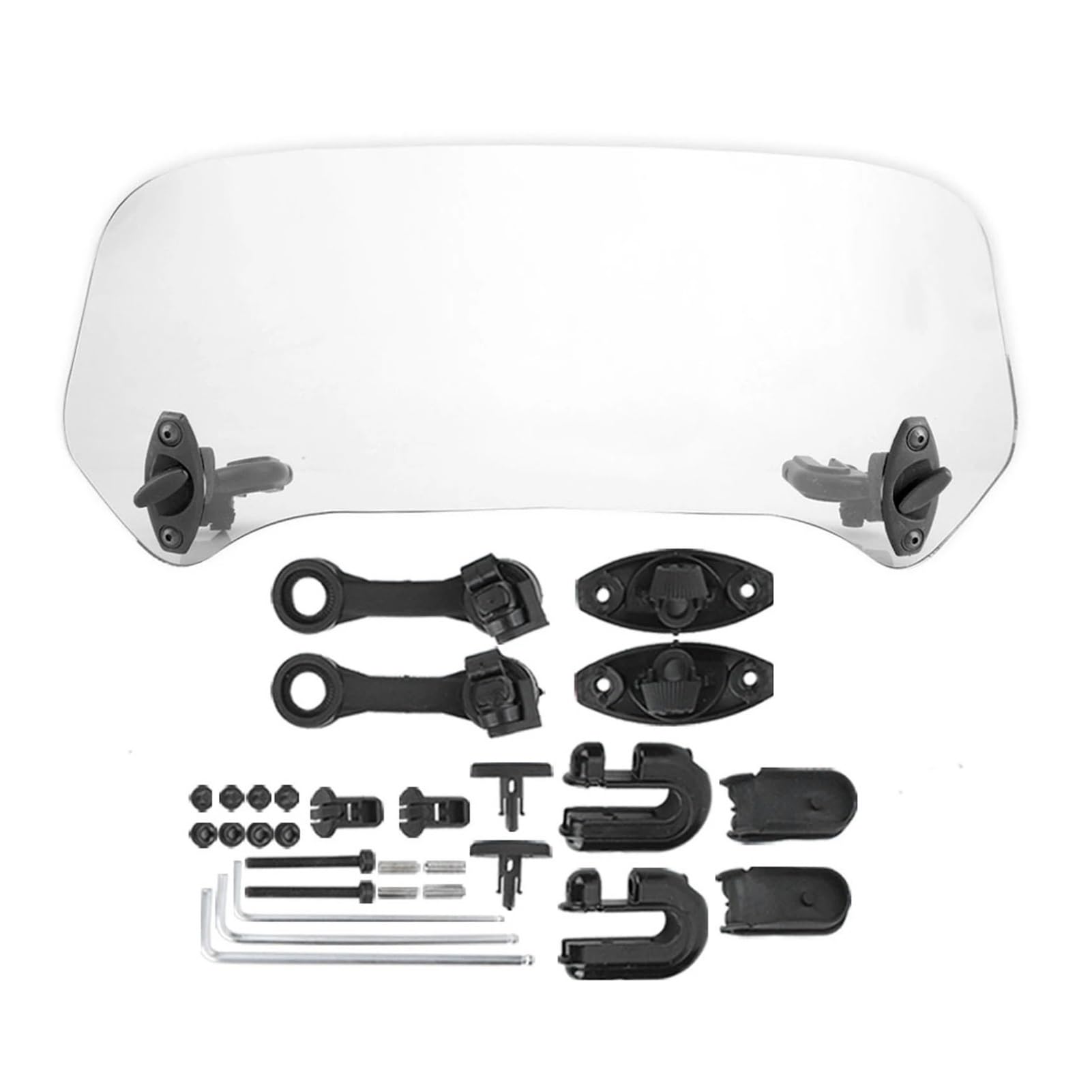 Windschutzscheibe Motorräder 1Pcs Universal Motorrad Windschutz Windschutz Installiert Spoiler Front Wind Air Deflektor Motorrad Zubehör Windschutzscheibe Motorräder 1Pcs Universal Motorrad Windschutz Windschutz Installiert Spoiler Front Wind Air Deflektor Motorrad Zubehör von RNKJFJGW