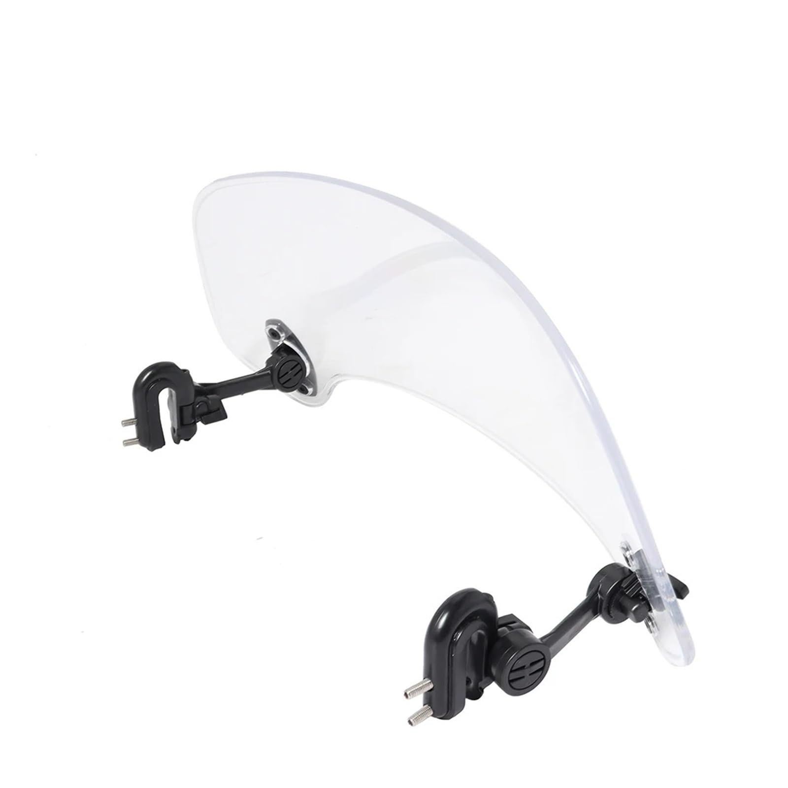 Windschutzscheibe Motorräder Für Alle Motorradmodelle. Windschutzscheibenverlängerung, Verstellbarer Spoiler, Für Anklemmen An Den Windschutzscheibenabweiser von RNKJFJGW