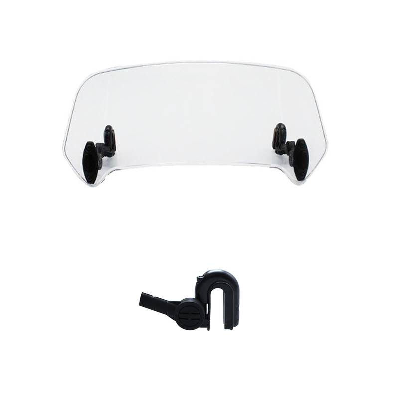 Windschutzscheibe Motorräder Für Ho&nd&a X-ADV 750 X-ADV 350 ADV 150 Integra750 CTX700 NSS750 Motorrad Windschutzscheibe Verlängerung Einstellbare Spoiler Deflektor von RNKJFJGW