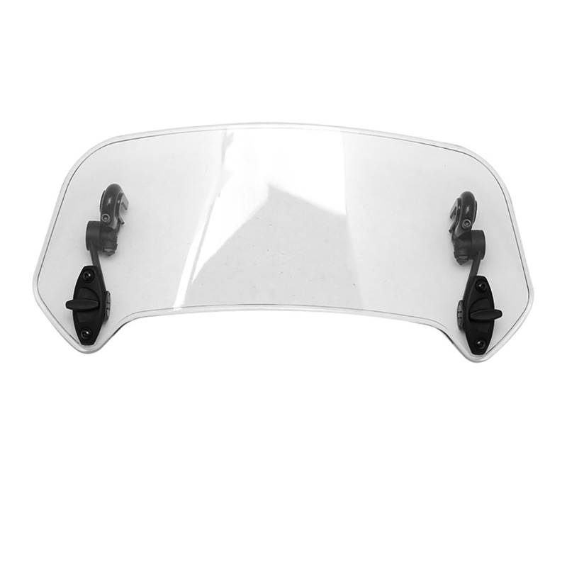Windschutzscheibe Motorräder Motorrad Universal Klar Windschutzscheibe Clamp-On Variable Windschutzscheibe Spoiler Verlängerung R1200GS F800GS Tmax Für B&m&w Für Yamaha von RNKJFJGW