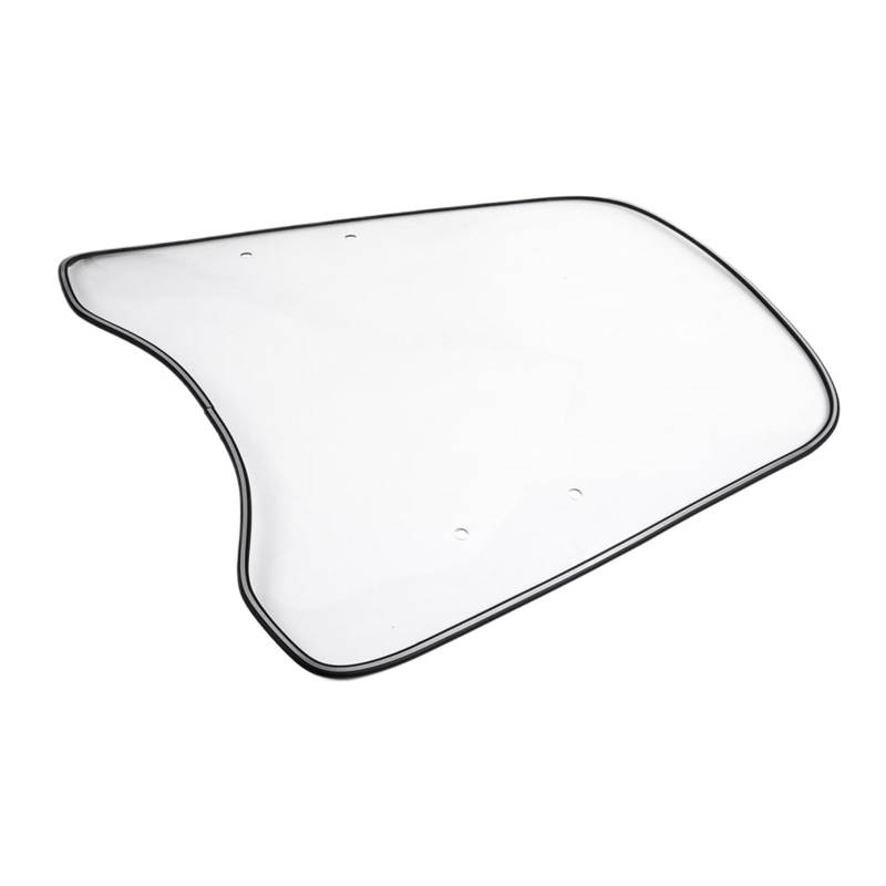 Windschutzscheibe Motorräder Motorrad-Windschutzscheibe, Langlebig, Winddicht, Transparent, Motorrad-Verlängerungs-Spoiler-Windschutzscheibe Für Roller von RNKJFJGW