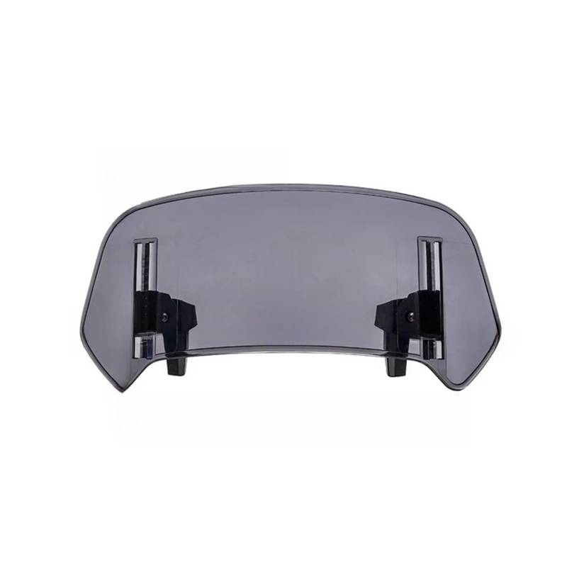 Windschutzscheibe Motorräder Universeller Motorrad-Windschutzscheiben-Verlängerungs-Verstellbarer Spoiler-Klemm-Windschutzscheibenabweiser, Geeignet Für Alle Motorradmodelle von RNKJFJGW