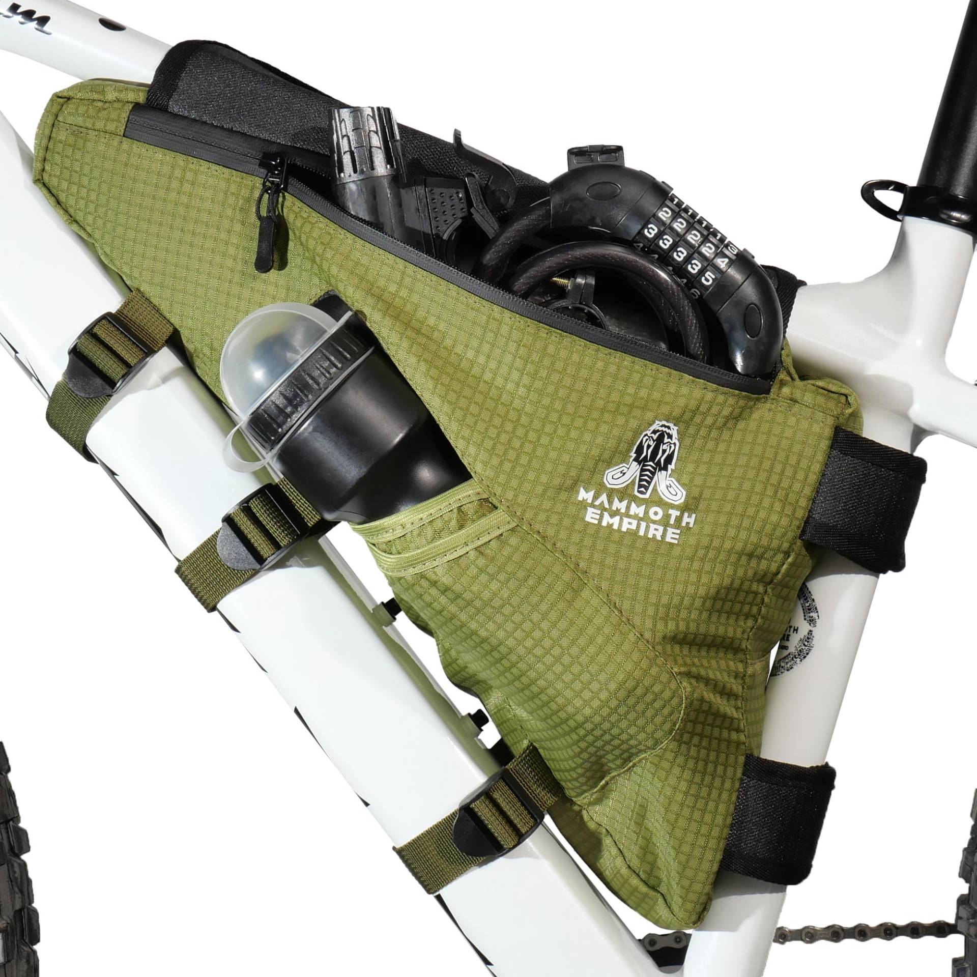 RNS Bike Frame Bag - Bikepacking Bag Triangle Frame Bag Bike Bag Bicycle Bag Bike Pouch Frame Mountain Bike Bag Bicycle St. von MAMMOTH EMPIRE