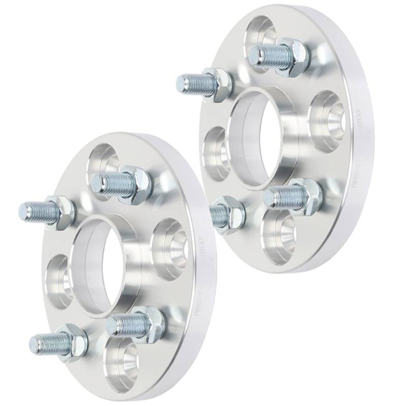 ROADFAR 15 mm Radadapter 4 x 100 auf 4 x 100 Rad mit 12 x 1,5 Bolzen, 54,1 mm, passend für 2016–2018 für MX-5 Miata 2001–2009 für Prius, 2 Stück von ROADFAR