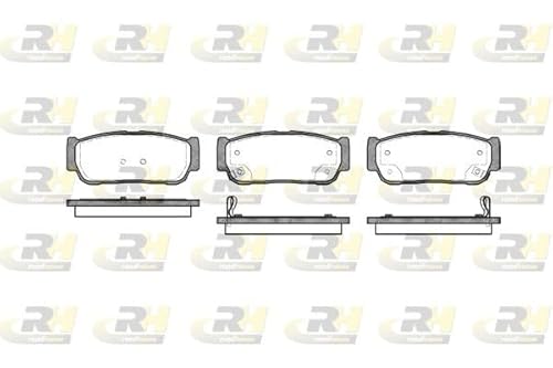 Roadhouse 21063.02-Set Bremsbeläge von ROADHOUSE