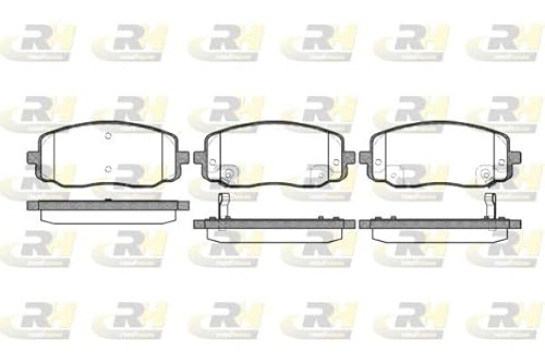 Roadhouse 21133.02-Set Bremsbeläge von ROADHOUSE