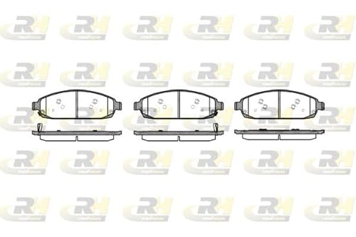 Roadhouse 21173.02-Set Bremsbeläge von ROADHOUSE
