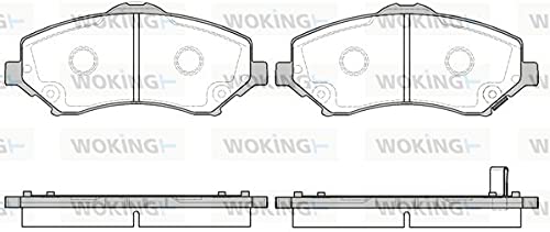 Roadhouse 21259.02-Set Bremsbeläge von ROADHOUSE