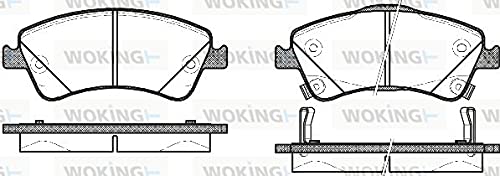 Roadhouse 21341.02-Set Bremsbeläge von ROADHOUSE