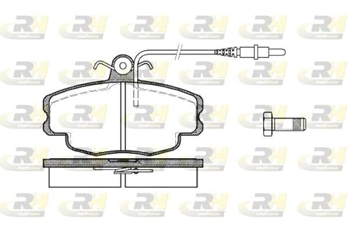 Roadhouse 2141.24-Set Bremsbeläge von ROADHOUSE