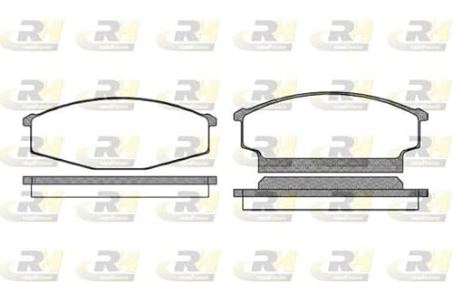 Roadhouse 2256.00-Set Bremsbeläge von ROADHOUSE