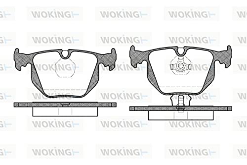 Roadhouse 2381.00-Set Bremsbeläge von ROADHOUSE