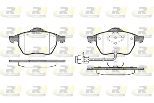 Roadhouse 2390.02-Set Bremsbeläge von ROADHOUSE