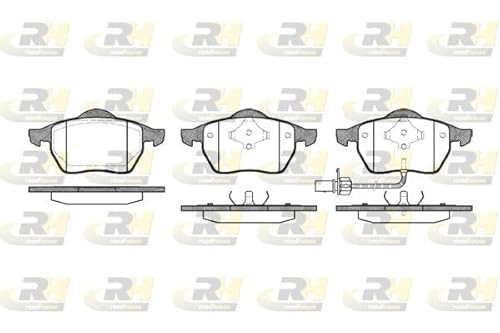 Roadhouse 2390.11-Set Bremsbeläge von ROADHOUSE