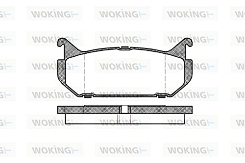 Roadhouse 2416.00-Set Bremsbeläge von ROADHOUSE