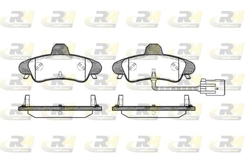 Roadhouse 2433.12-Set Bremsbeläge von ROADHOUSE