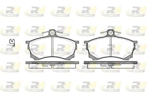 Roadhouse 2582.00-Set Bremsbeläge von ROADHOUSE