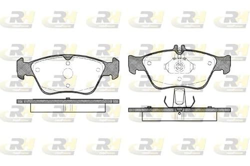 Roadhouse 2586.00-Set Bremsbeläge von ROADHOUSE