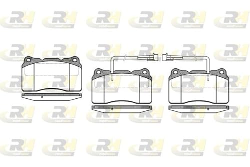 Roadhouse 2666.02-Set Bremsbeläge von ROADHOUSE