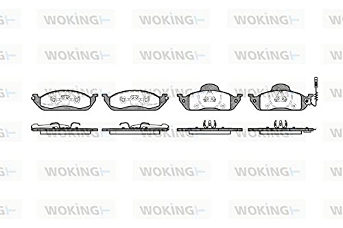 Roadhouse 2697.01-Set Bremsbeläge von ROADHOUSE