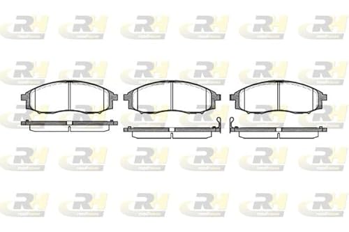 Roadhouse 2748.02-Set Bremsbeläge von ROADHOUSE