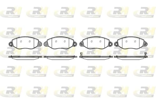 Roadhouse 2772.12-Set Bremsbeläge von ROADHOUSE