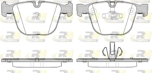 Roadhouse 2892.20-Set Bremsbeläge von ROADHOUSE